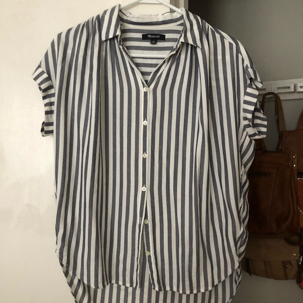 Madewell XS Button Up Top